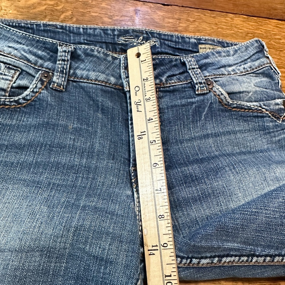Silver Y2K Suki Surplus bootcut women’s jeans sz 30/32 - Picture 10 of 13